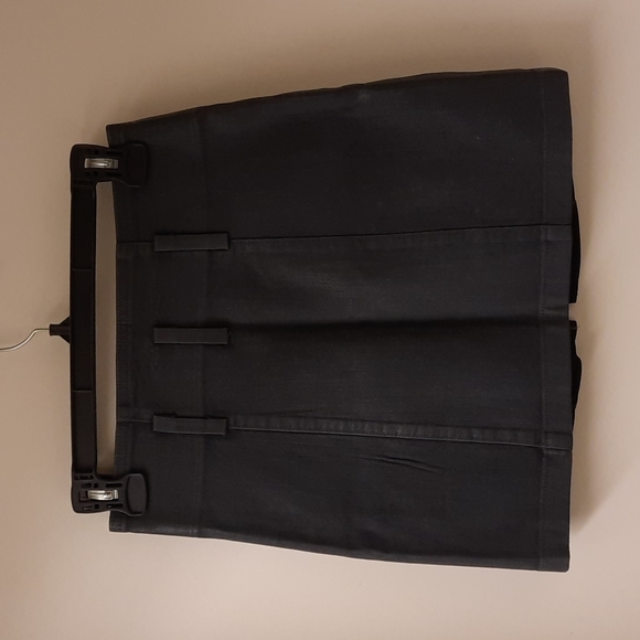 NWT, Carmar for LF Anne Gray Wax Coated Denim Skirt - Picture 11 of 16